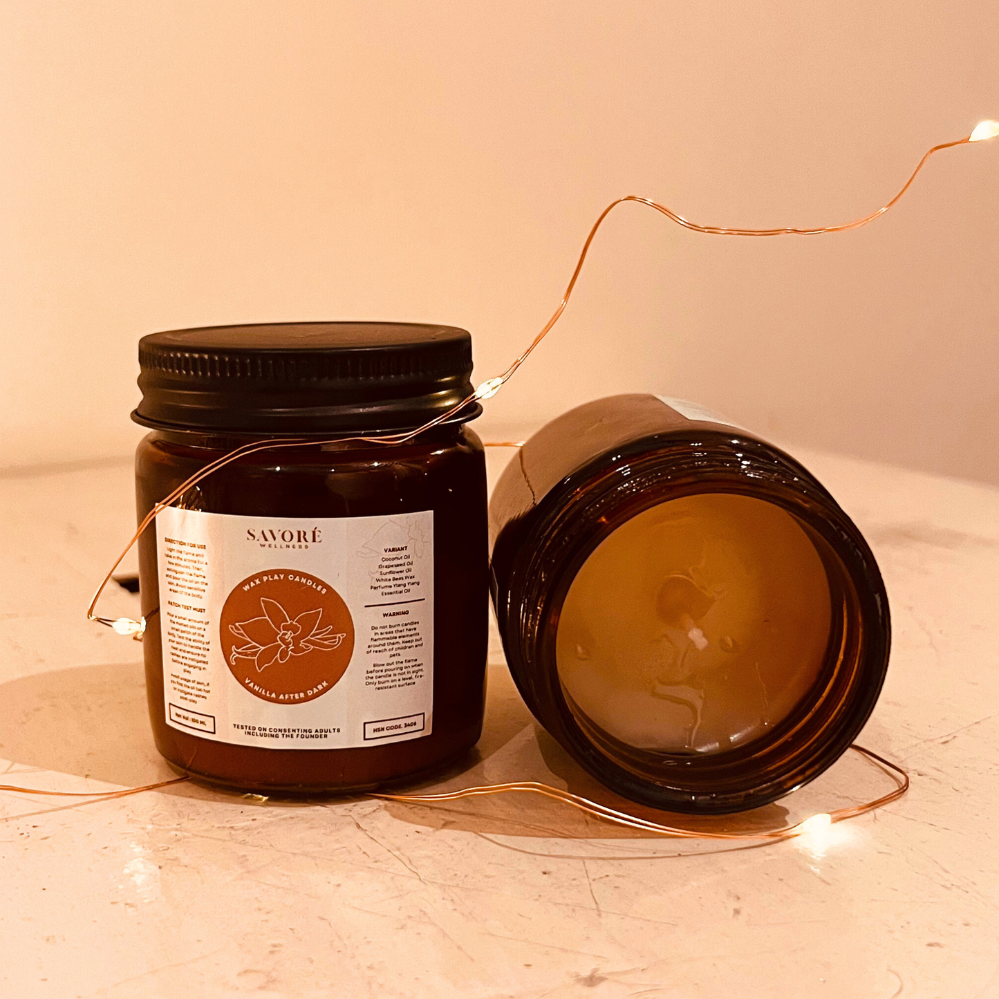 Savoré Vanilla After Dark Wax Play Candle