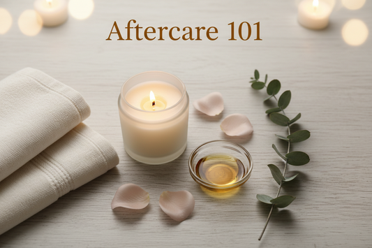 Aftercare 101: How to Clean Up and Connect After Wax Play