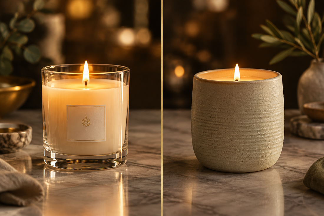 High-Fire Architectural Stoneware vs. Glass: Why Vessel Material Matters in Wax Play