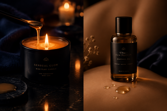 Low-Temperature Wax Play vs. Traditional Massage Oils: A Comparative Guide for Couples