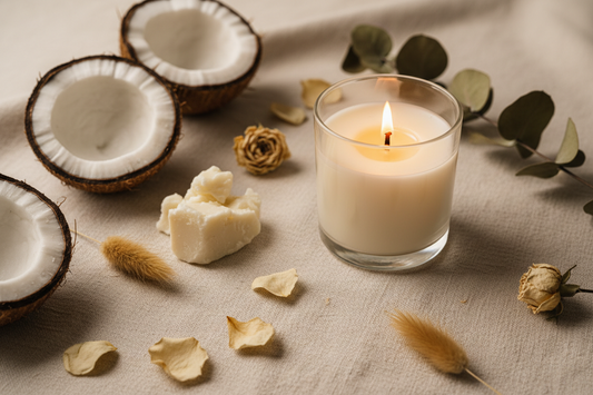 Skin-Safe Shea Butter and Coconut Blends: The Key Ingredients in Premium Soy Candles