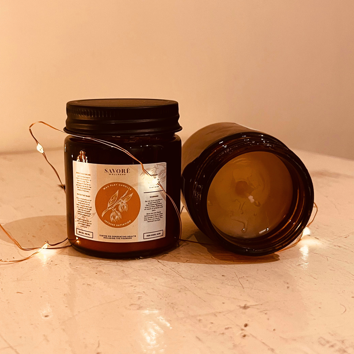 Savoré Intense Satiation Soy Wax Play Candle